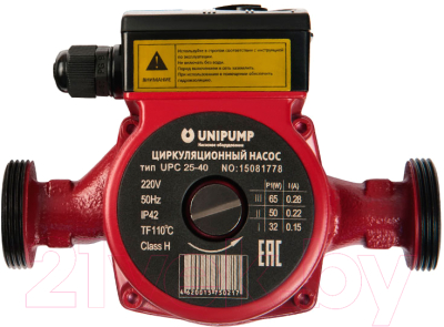 Циркуляционный насос Unipump UPC 25-60 180