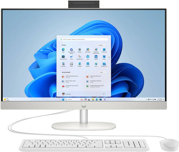 Моноблок HP AIO 27-CR1005L (CW2V2PA) - фото