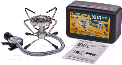 Горелка газовая туристическая Tourist Mini-1000 / TM-100