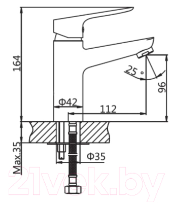 Смеситель AV Engineering AVFAW1-A429