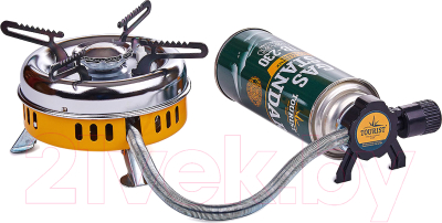 Горелка газовая туристическая Tourist Mini-2000 / TM-200 - фото