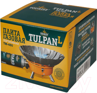 Горелка газовая туристическая Tourist Tulpan-L / TM-450
