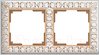 Рамка для выключателей и розеток Werkel Antik WL07-Frame-02 / A036749 - фото