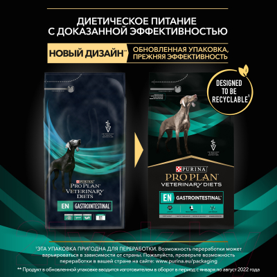 Сухой корм для собак Pro Plan Veterinary Diets EN