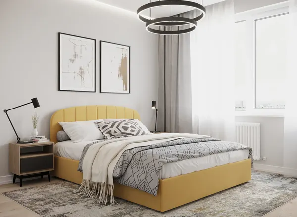 Двуспальная кровать Moon Family 1262 / MF012308