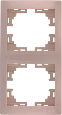 Рамка для выключателей и розеток Lezard Mira 701-0300-152 - фото