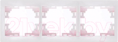 Рамка для выключателей и розеток Lezard Mira 701-0200-148 - фото