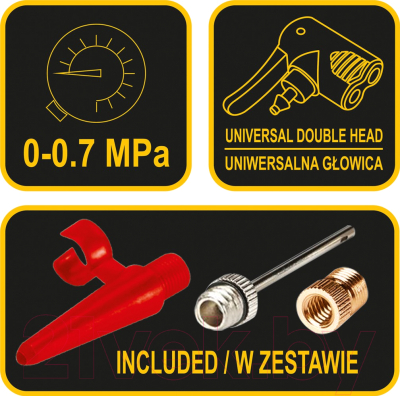 Насос ножной Vorel 82001