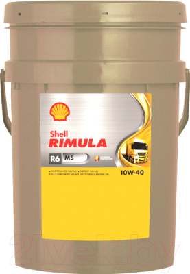 Моторное масло Shell Rimula R6 MS 10W40 - фото