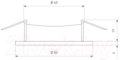 Точечный светильник Elektrostandard 863 MR16 SB