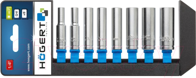 Набор головок слесарных Hoegert HT1A886 - фото