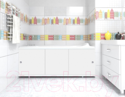 Экран для ванны МетаКам Монолит-М 1.48