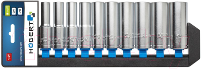 Набор головок слесарных Hoegert HT1A888 - фото