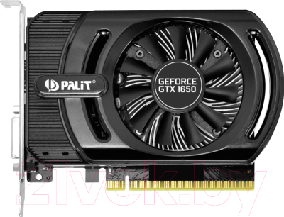 Видеокарта Palit GTX 1650 StormX 4GB GDDR5 (NE51650006G1-1170F) - фото