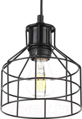 Потолочный светильник ЭРА PL9 BK / Б0037456 - фото