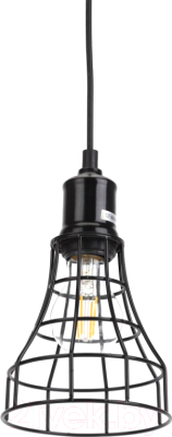 Потолочный светильник ЭРА PL10 BK / Б0037457