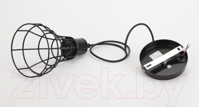 Потолочный светильник ЭРА PL10 BK / Б0037457