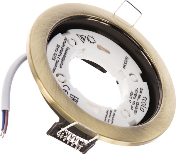 Точечный светильник Ecola FN53H4ECB