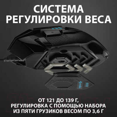 Мышь Logitech G502 / 910-005470