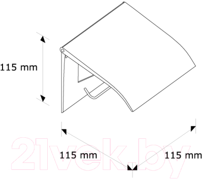 Держатель для туалетной бумаги Merida U1MS