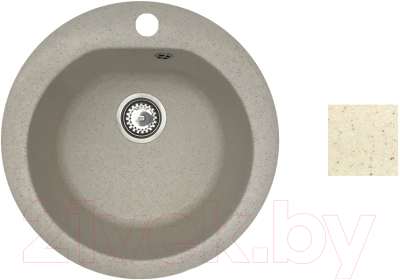 Мойка кухонная БелЭворс Nika (бежевый) - фото