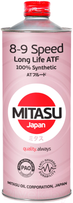 Трансмиссионное масло Mitasu ATF 9 HP / MJ-309-1 - фото