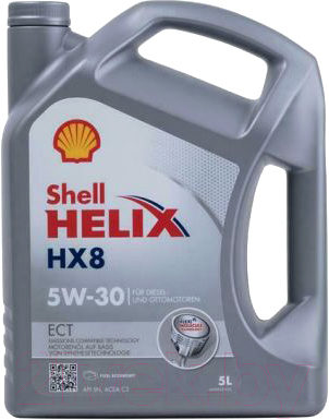 Моторное масло Shell Helix HX8 ECT 5W30 - фото