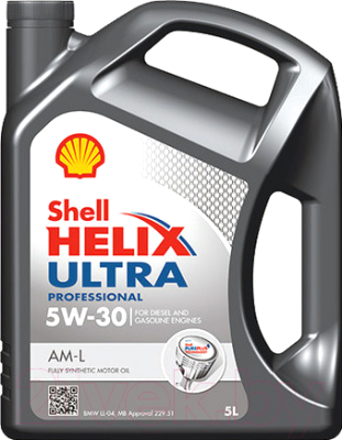 Моторное масло Shell Helix Ultra Professional AM-L 5W30 - фото