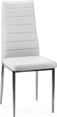Стул Mio Tesoro Джия DC-060 (белый/хром) - фото