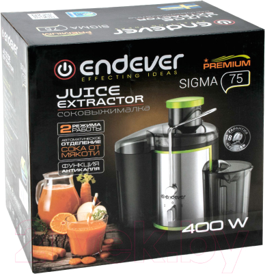 Соковыжималка электрическая Endever Sigma 75