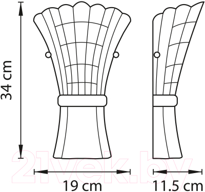 Бра Lightstar Zucche 820629