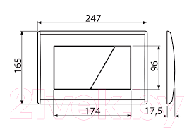 Ванна акриловая МетаКам Comfort 160x70