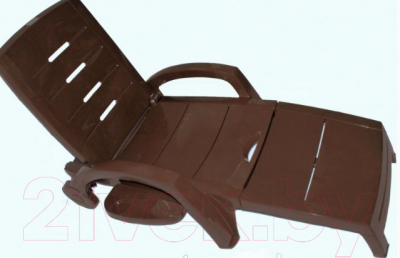 Шезлонг Стандарт Пластик Групп С колесами