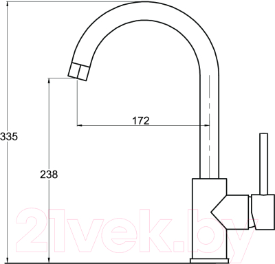 Смеситель Aquasanita S5523