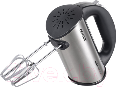 Миксер ручной Centek CT-1108 (черный/сталь) - фото