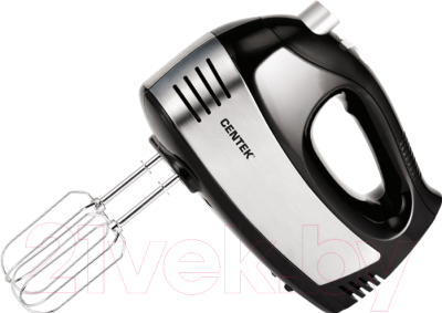 Миксер ручной Centek CT-1122 (черный/сталь) - фото
