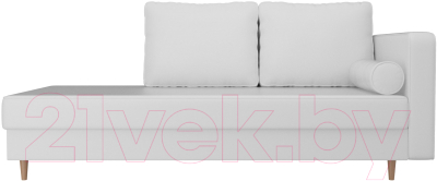 Тахта Лига Диванов Прайм правый / 100892 (экокожа белый)