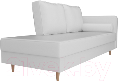 Тахта Лига Диванов Прайм правый / 100892 (экокожа белый)