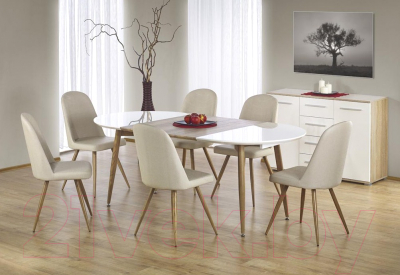 Обеденный стол Halmar Edward 120-200x100x75