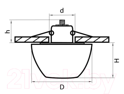 Точечный светильник Lightstar Faseta 4334