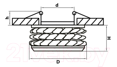 Точечный светильник Lightstar Onora 31802