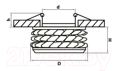 Точечный светильник Lightstar Onora 31804