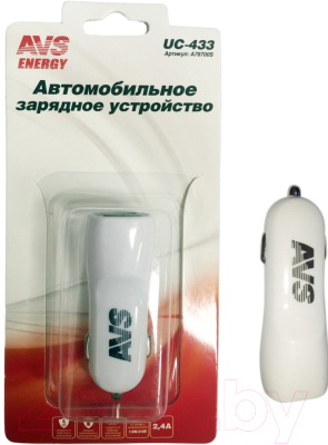 Адаптер питания автомобильный AVS UC-433 / A78700S