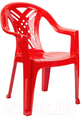Стул пластиковый Стандарт Пластик Групп Престиж-2 (красный) - фото