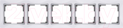 Рамка для выключателей и розеток Werkel Snabb WL03-Frame-05 / a030802 - фото