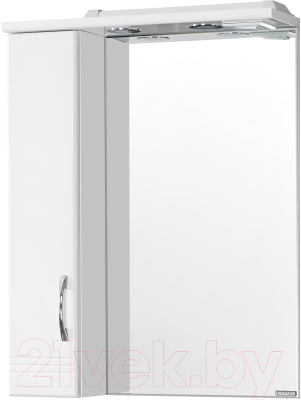 Шкаф с зеркалом для ванной Акватон Онда 60 (1A009802ON01L) - фото