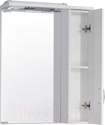 Шкаф с зеркалом для ванной Акватон Онда 60 (1A009802ON01R)