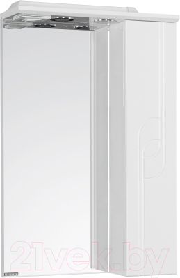 Шкаф с зеркалом для ванной Акватон Панда 50 (1A007402PD01R) - фото