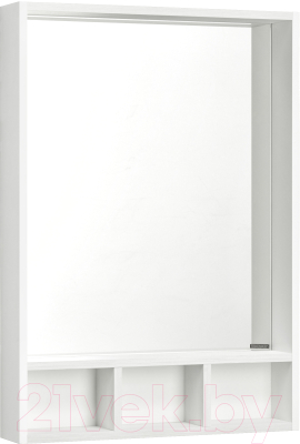Шкаф с зеркалом для ванной Акватон Йорк 60 (1A170102YOAY0) - фото