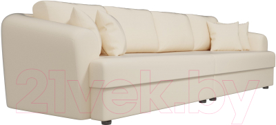 Диван Лига Диванов Милтон / 100668 (экокожа бежевый)
